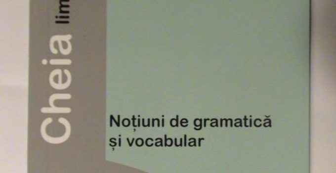 Cheia limbii esperanto- compendiu de gramatica